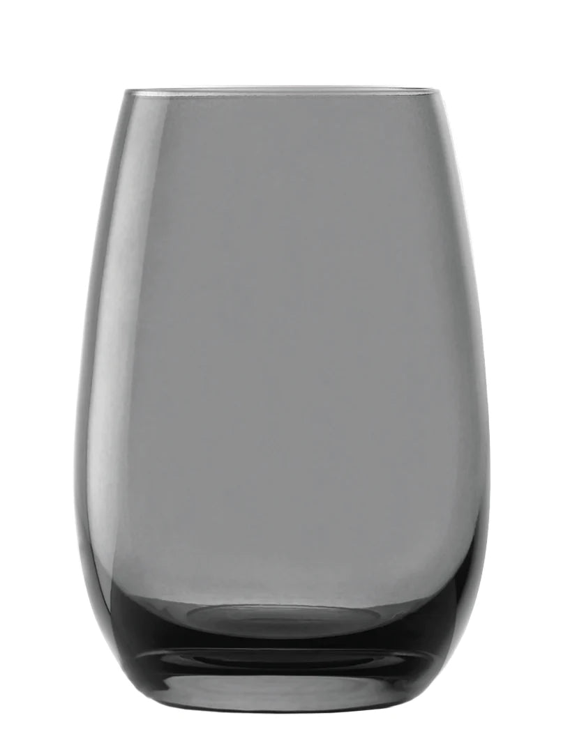 Close up picture of luxury glassware - smoky grey