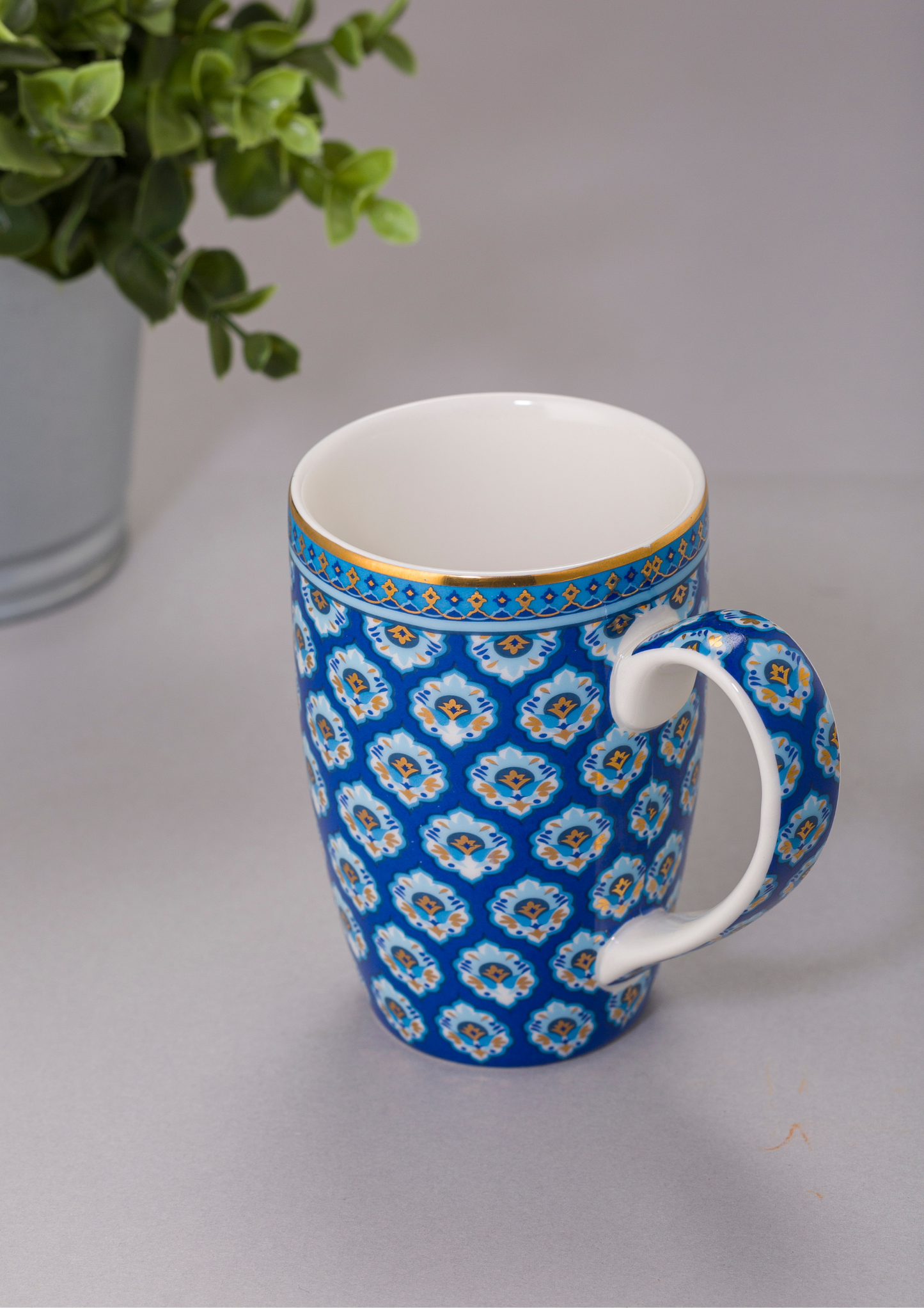 Blue Vision Mug - Luxury Blue and gold mug collection