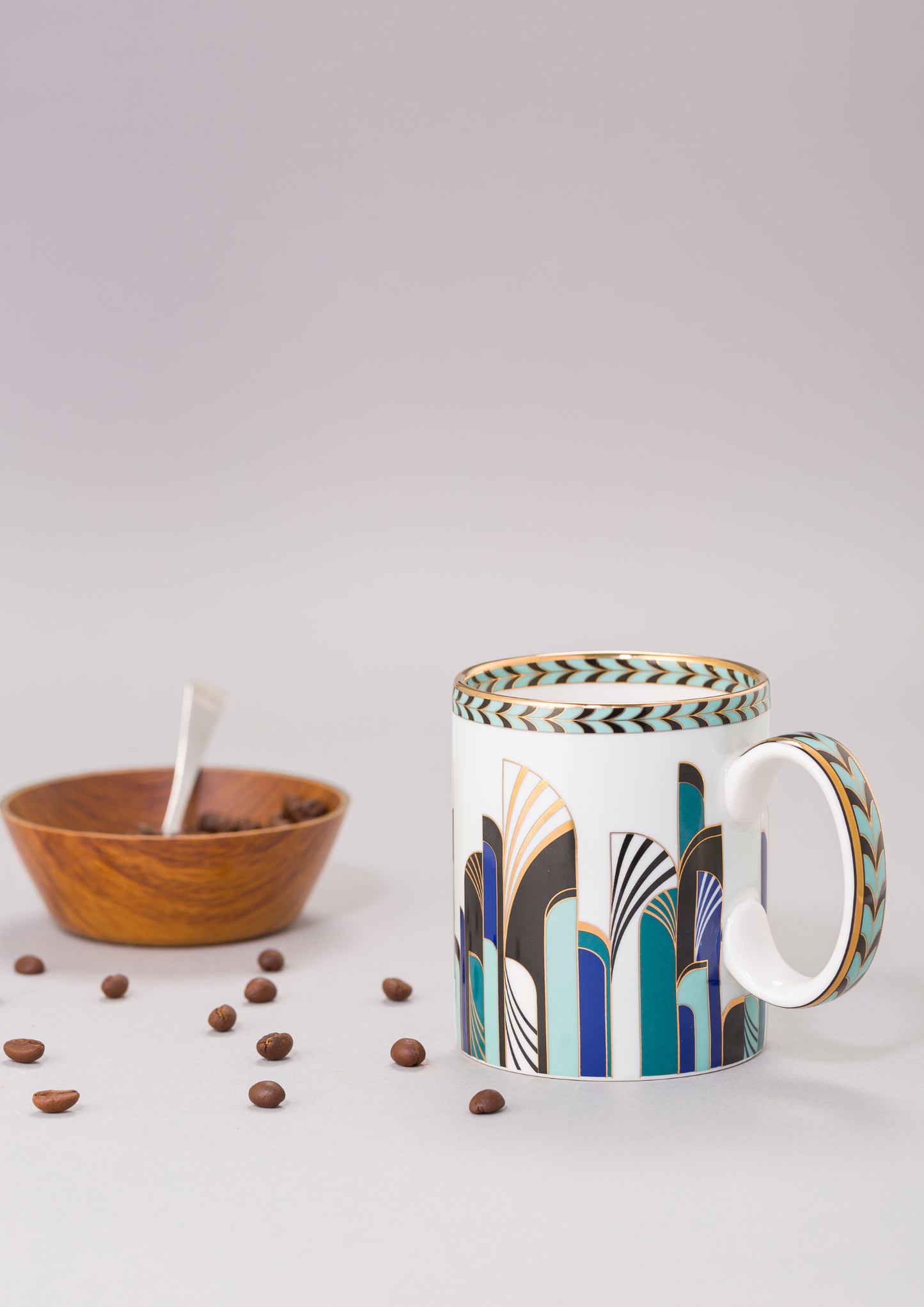 Art Deco Series - Green (Set of 2)