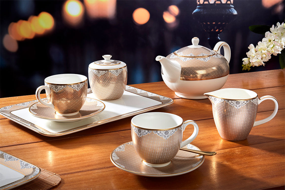 Mirror collection Tea set