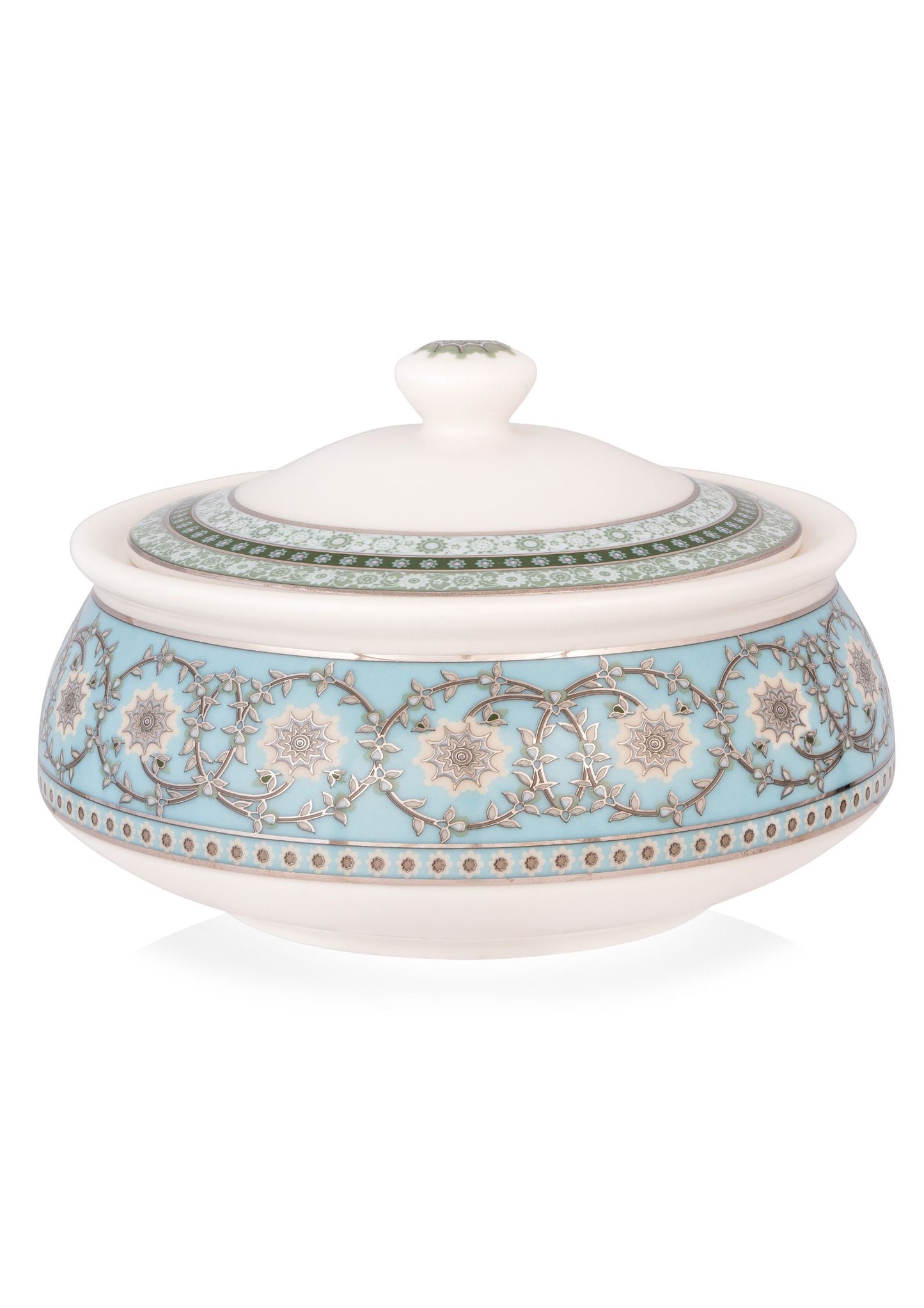 Angora Collection - Serving Bowl With Lid