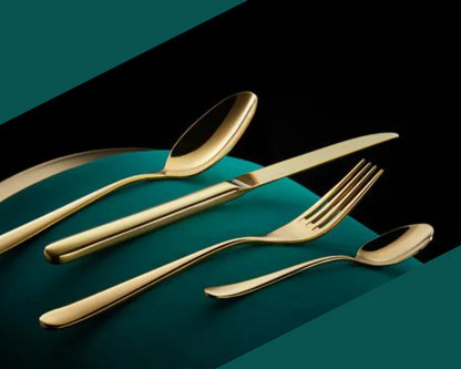 HEPP - Carlton Gold 18/10 All-Purpose Spoon (12 Pc)