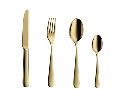 HEPP - Carlton Gold Cutlery Set (4pc)