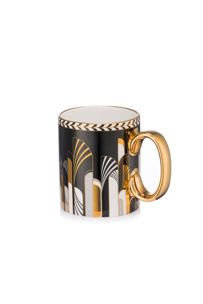 Art Deco Series - Black (Set of 2)