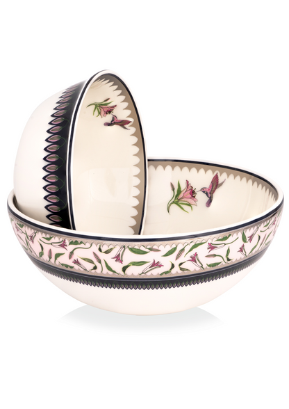 Lilium Collection - Serving Bowl (2pc)