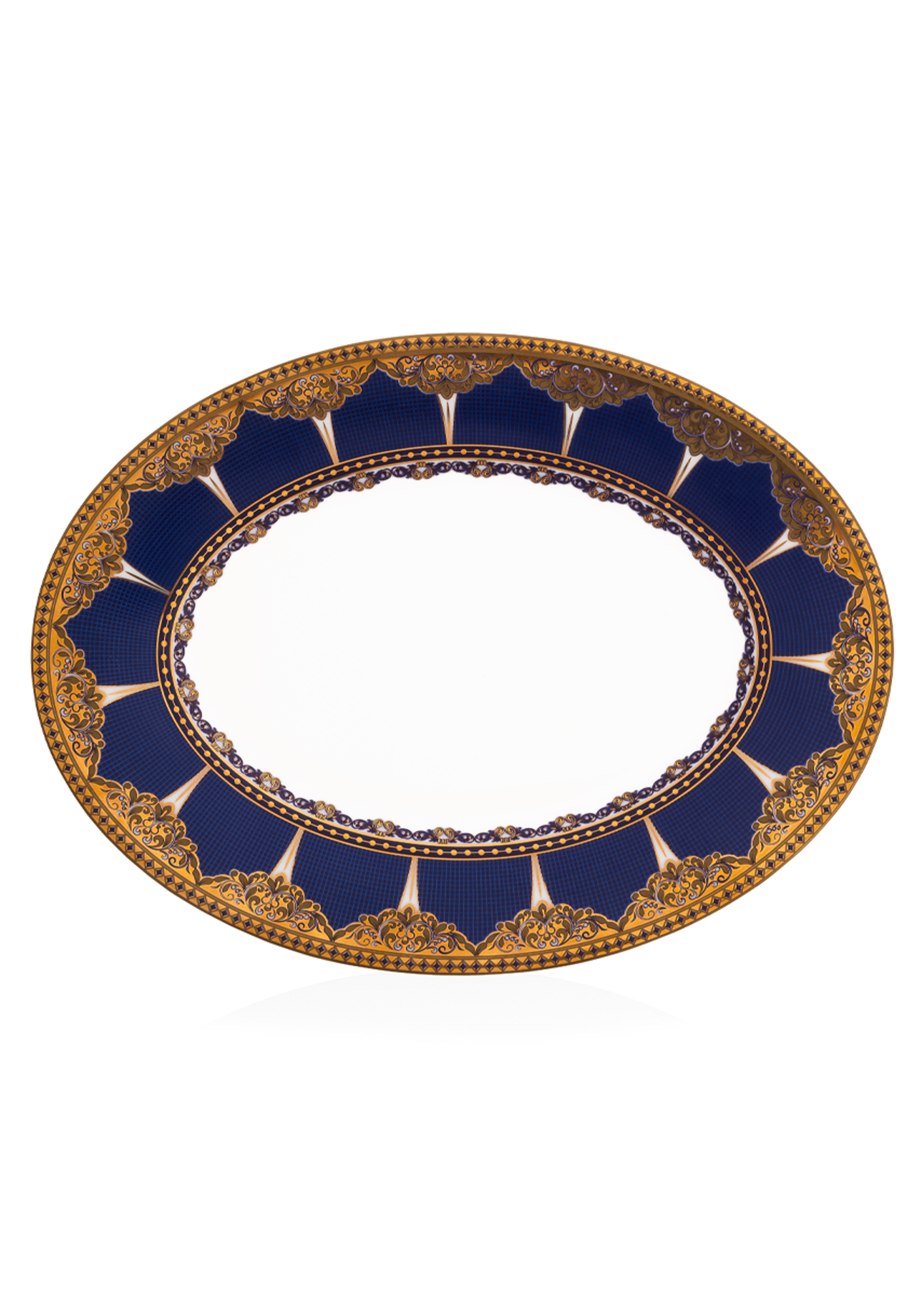 royal opulence bone china - oval platter