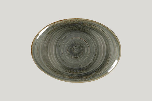 Spot Peridot Oval Platter | 32 Cm