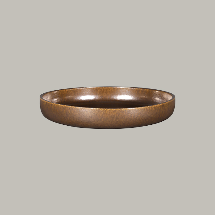 Ease Rust Deep Coupe Plate 28 Cm | Set of 2