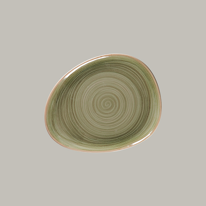 Spot Emerald Organic Flat Plate | 28 Cm | Set of 2