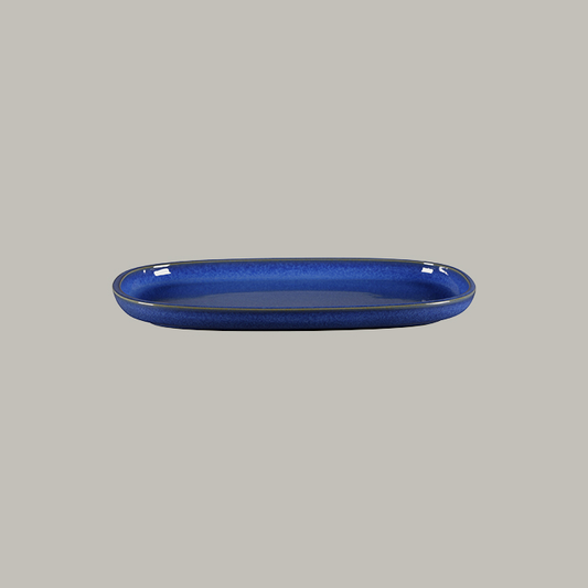 Ease Cobalt Oval Plate 30 Cm