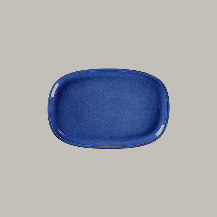 Ease Cobalt Oval Plate 30 Cm